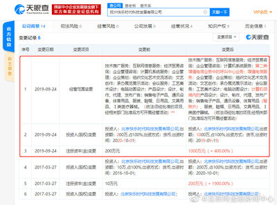 趣店全資控股公司調整經營范圍，新增呼叫中心及電信業務布局